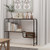 Console Table With Storage Shelf And Metal Frame For Living Room HV10605 By CW