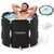 66 Gal Foldable Ice Bath Tub With Lid For Adult NP12070 By CW