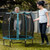 55 Inch Trampoline For Kids Toddler Mini Trampoline With Safety Enclosure Net Blue Tw10116Bl By Cw