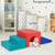 Climb And Crawl Foam Block Play Set For Infant Baby Red Fh10128Re By Cw