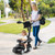 3 In 1 Ride On Push Car Mercedes Benz Licensed Sliding Car With Canopy Black Tq10365Dk By Cw