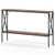 Narrow Console Table 2-Tier Entryway Table With Storage-Rustic Brown JV12136CF By CW