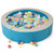 Detachable Foam Ball Pit With 50 Colorful Ocean Balls-Blue FH10127BL By CW