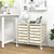 12 Drawers Rolling Storage Cart For Home And Office-White JV12580WH By CW