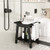 Hips Shower Bench Seat With Handle Shower Head Black Ba8257Hs By Cw