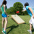 Solid Wood Cornhole Board Set Portable Corn Hole Game Board Includes 8 Bean Bags-M SP38359NA By CW