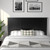 Full Wood Headboard Flat Panel With Pre Drilled Holes And Height Adjustment Black Hu10197Bk By Cw
