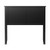 Solid Wood Flat Panel Headboard For Twin-Size Bed-Black HU10198BK By CW