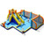 Giant Soccer Themed Inflatable Water Slide Bouncer With Splash Pool Without Blower NP10362 By CW