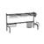 2 Tier Adjustable Over Sink Dish Drying Rack With 8 Hooks KC53791 By CW