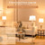 3 Piece Lamp With Set Modern Floor Lamp And 2 Table Lamps-Silver EU10031US-SL By CW