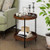 2-Tier Retro End Table With Bottom Shelf JV10536 By CW