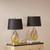 Olliix Cortina Glass Table Lamp Set Of 25Ds153 1158