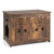 Flip-Top Hidden Cat Washroom Bench With Side Entrance-Brown PV10036CF By CW