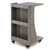 C-Shaped Rolling End Side With Back Storage Shelves Beside Sofa-Gray JV10534GR By CW