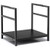Firewood Log Rack With Unique Handle And Raised Feet Black Hv10292Dk By Cw