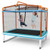 6 Feet Rectangle Trampoline With Swing Horizontal Bar And Safety Net-Orange TW10089OR By CW