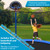 15/16 Feet Outdoor Recreational Trampoline With Enclosure Net-15Ft TW10064+ By CW