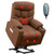 Electric Power Lift Recliner Chair With Adjustable Backrest And Footrest-Brown HV10261BN+ By CW
