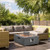 28 Inch 50000 Btu Patio Square Propane Fire Pit With Pvc Cover Gray Np10854Us Gr By Cw