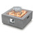 28 Inch 50000 Btu Patio Square Propane Fire Pit With Pvc Cover-Gray NP10854US-GR By CW