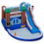 6-In-1 Winter Theme Snowman Inflatable Castle With Slide And Trampoline Without Blower NP10861 By CW