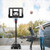 Portable Basketball Hoop With 4.6 To 10 Feet 10-Level Height Adjustable SP37879 By CW