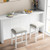 2 Pieces 24.5/29.5 Inch Backless Barstools With Padded Seat Cushions-24.5 Inches JV10856GR-24 By CW