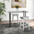 2 Pieces 26 31 5 Inch Upholstered Saddle Barstools With Padded Cushions 26 Inches Jv10858Gr 24 By Cw