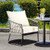Deep Seat Chair Cushion Pads Set With Rope Belts For Indoor And Outdoor Beige Hw67235Wh By Cw