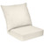 Deep Seat Chair Cushion Pads Set With Rope Belts For Indoor And Outdoor-Beige HW67235WH By CW