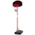 Adjustable Basketball Hoop System Stand Portable With 2 Wheels Fillable Base-Black & Red SP37909RE By CW
