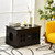 Large Wooden Cat Litter Box Enclosure Hidden Cat Washroom With Divider Coffee Ps7425Cf By Cw
