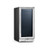 15 Inch 100 Can Built-In Freestanding Beverage Cooler Refrigerator With Adjustable Temperature And Shelf-Silver FP10126US-SL By CW