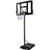 Adjustable Portable Basketball Hoop Stand With Shatterproof Backboard Wheels SP37743 By CW