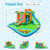 7-In-1 Inflatable Water Slide Park With 780W Blower NP10315 By CW
