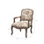 Madison Park Monroe Camel Back Exposed Wood Chair FPF18-0501 By Olliix