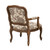 Madison Park Monroe Camel Back Exposed Wood Chair FPF18-0501 By Olliix