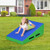 Incline Gymnastics Mat Wedge Ramp Gym Tumbling Exercise Mat Blue Green Sp37141Bg By Cw