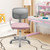 Adjustable Desk Chair With Auto Brake Casters For Kids Pink Hy10040Pk By Cw