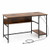 55 Inch Computer Desk With 4 Power Outlets And Cpu Stand-Rustic Brown CB10197US-CF By CW