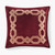 Olliix Clermont European Pillow Sham Burgundy Ccl11 0025