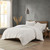 Olliix Blair Ruched Fur Down Alternative Comforter Set King Cal King Mp10 8083