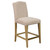 Martha Stewart Connor Upholstered Counter Stool 25"H MT104-1184 By Olliix