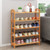 5 Tier Bamboo Freestanding Shoe Rack Natural Hw65607Na By Cw