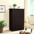 Functional Storage Organized Dresser With 5 Drawer Dark Brown Hw63117Cf By Cw