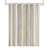 INK+IVY Imani Cotton Printed Shower Curtain With Chenille Stripe II70-1121 By Olliix