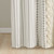 INK+IVY Imani Cotton Printed Shower Curtain With Chenille Stripe II70-1121 By Olliix