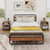 Industrial Nightstand End Side Table With Mesh Shelf HW65663 By CW