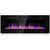 50 Inch Recessed Ultra Thin Electric Fireplace With Timer EP24705 By CW